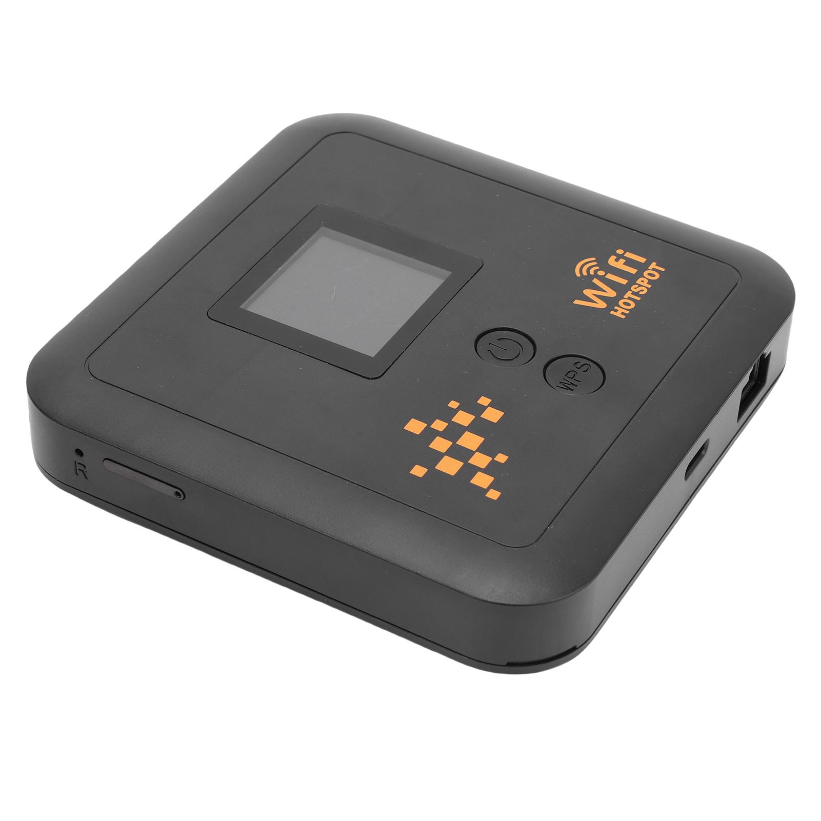 

Wifi Hotspot Router Double Band 4G CAT12 600Mbps Portable SIM Card Wireless Router for Business Trip Travel
