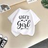 Children's Casual Short-sleeved T-shirt, Summer Girls' Loose T-shirt
