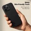 Solid Black Matte Silicone Soft Case For For Iphone 17 Air 16 E 15 14 Plus 13 12 Mini 11 Pro XS Max X XR Back Cover Funda Coque Capa