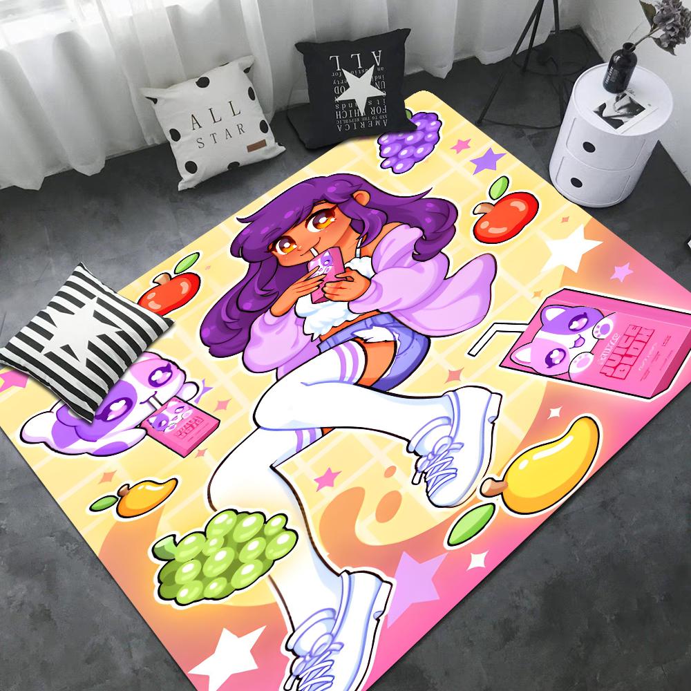 Jauka Aphmau ar spārniem durvju paklājs