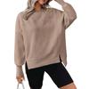 Women's Oversized Round Neck Sweatshirt