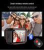4K HD Waterproof Sports Camera for Diving, Riding, and Helmets with WiFi.