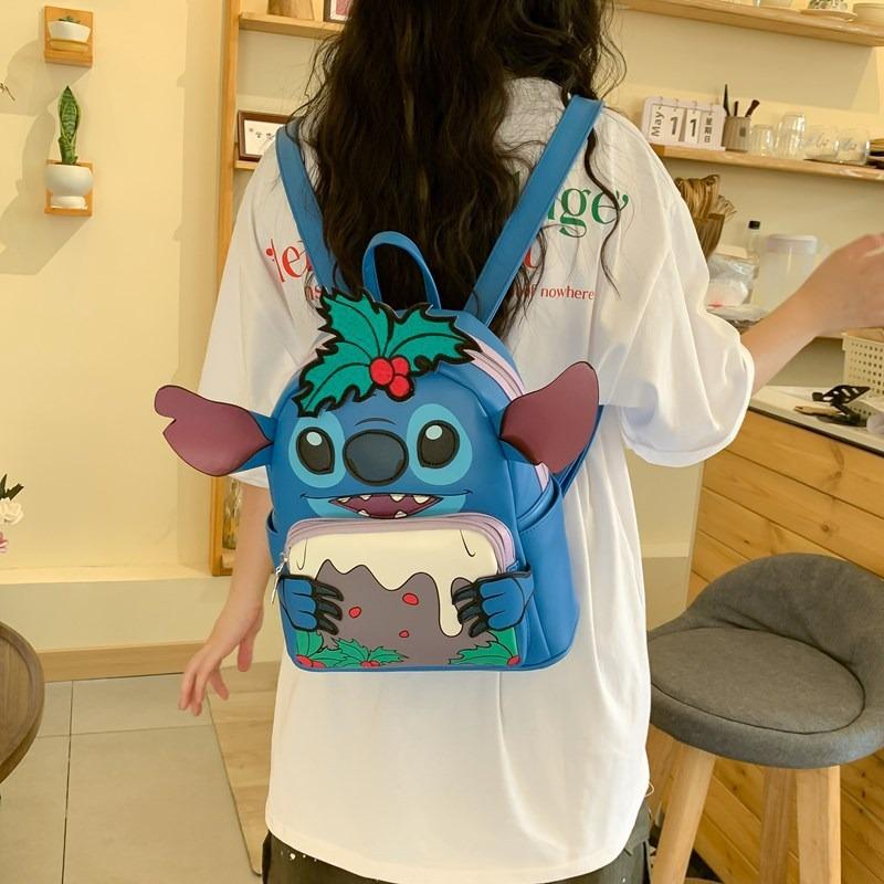 Cartoon styling cute large capacity street backpack gift new personalized little monster backpack gift