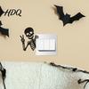 Funny Skeleton Switch Sticker Sticker Waterproof Light Decals Self Adhesive Decal Wall