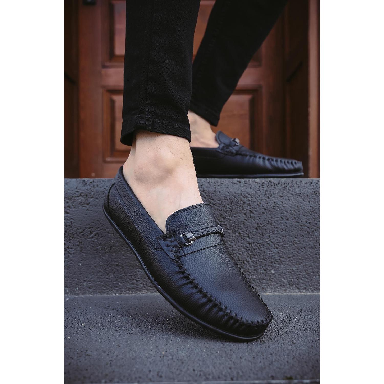 

Mnc 205 Buckle Detailed Comfortable Daily Men s Loafer Shoes 41
