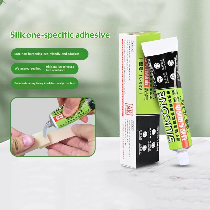 1Pcs Silicone Adhesive Glue Silicone Doll Repair Glue Waterproof Flexible Sealant For Silicone Plastic Metal Acrylic Repair
