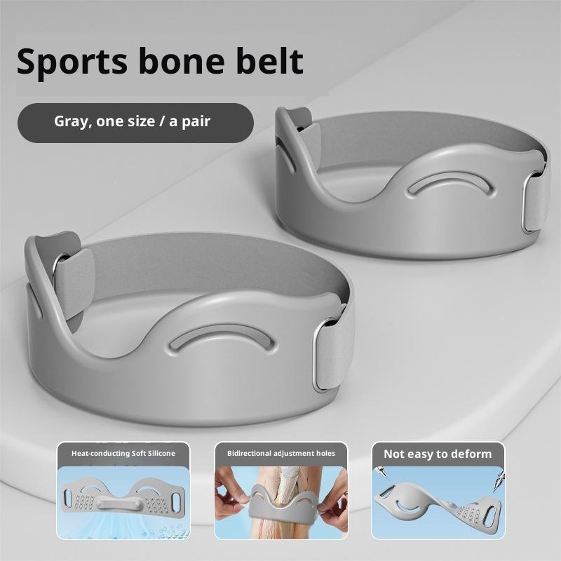 New 1 Set Silicone Patellar Knee Pad Patellar Ring Knee Stabilizer Silicone Patellar Tendon Support Strap For Basketball Running