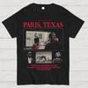 Klasické Hororové Filmové Tričko z 90. Let Paris Texas s Grafickým Potiskem Vintage Vypraná Bavlna Pánské Dámské Letní Streetwear Oversized Nové Trička