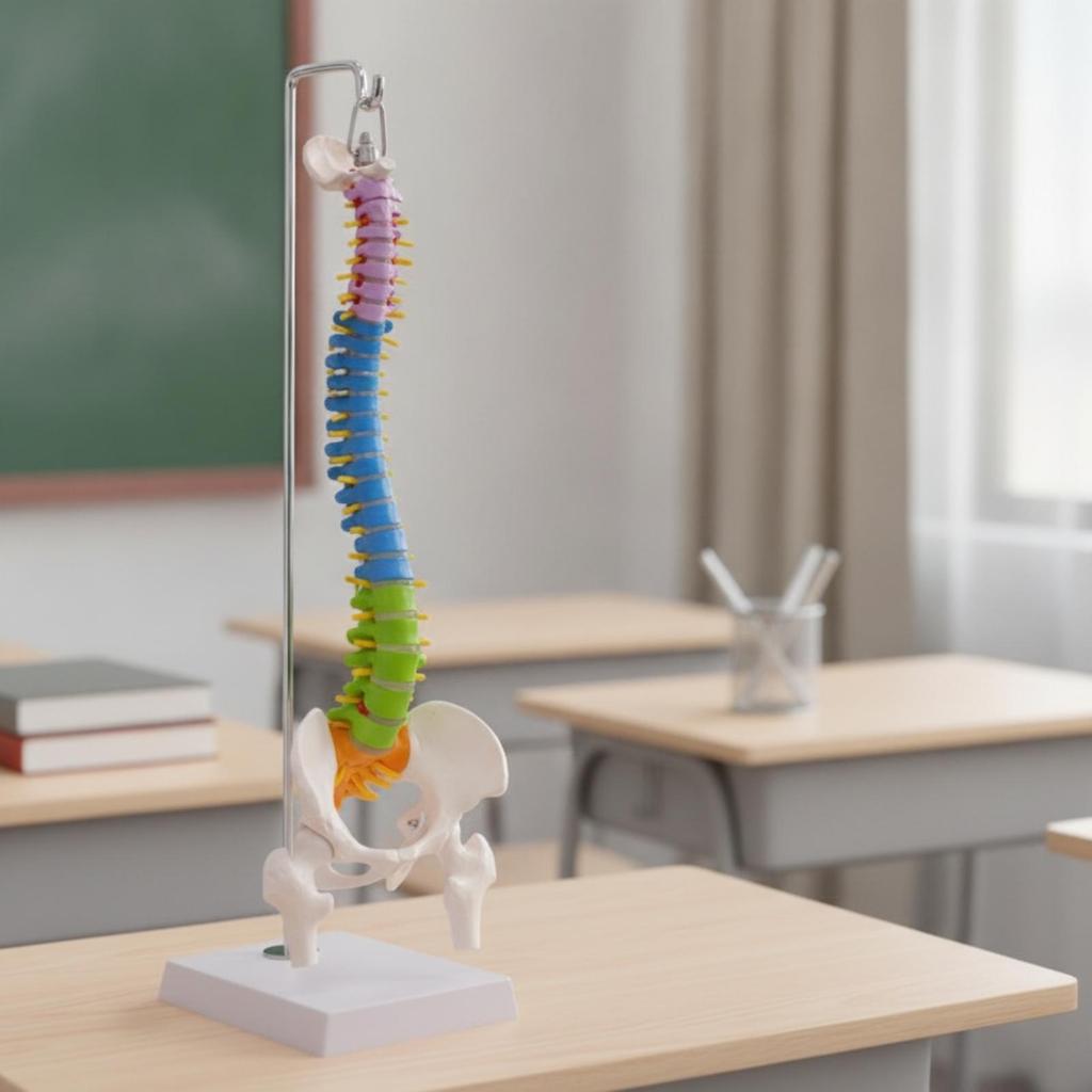 Anatomical Spine Teaching Model Sturdy for Classrooms, Teachers