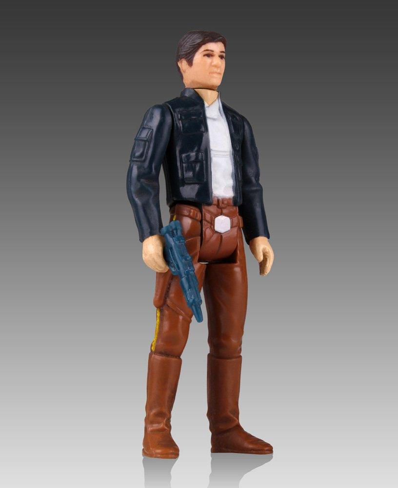 Retro Kenner Star Wars Han Edition Empire Strikes Plastic Action Figure Solo/Bespin (The Back) 12-inch Pre-painted