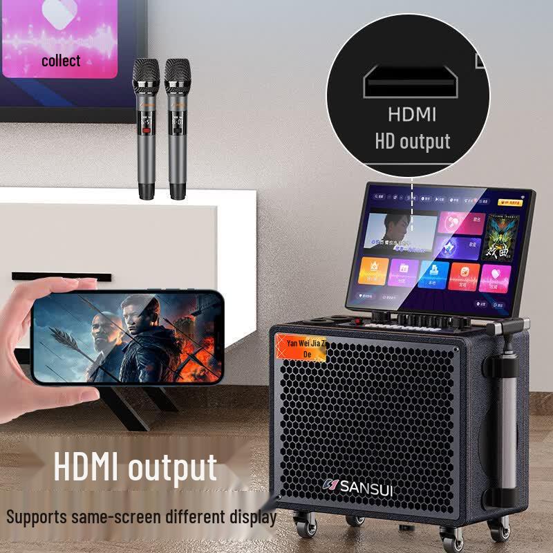 SANSUI MC106 Portable KTV Speaker System (CN version)