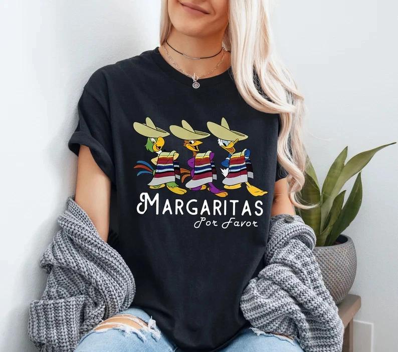 Cinco De Mayo Shirt Margaritas Por Favor Mexican Fiesta Tshirt S