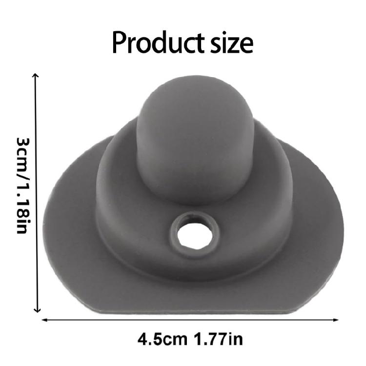 Set med 4 Silikonlockskydd Toppar Packningar För Vattenflaskor Läckagesäker Försegling Ersättning för Isolerade Muggar