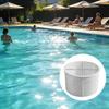 Pool Skimmer Basket For Swimming Pools Efficient Surfaces Debris Filtering with Plastic Construction Easy Installation
