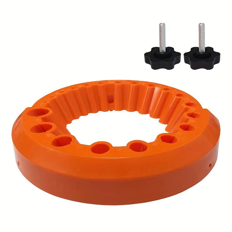 

1set Multi Specification Drill Bit Grinder Electric Angle Grinder Grinding Auxiliary Tool Orange Drill Bit Accessory