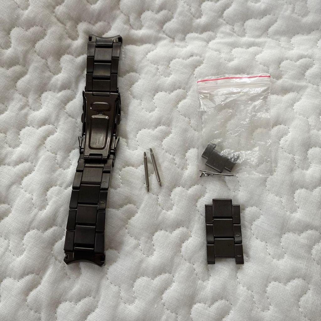 Used CITIZEN Genuine Metal Band Black Titanium-like