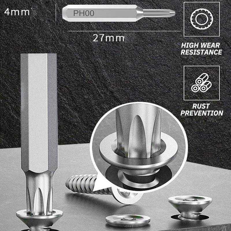 1 Kombinasjons Skrutrekkersett 58 i 1 Flerbruks Manuelt Krom Vanadium Stål Mobiltelefon Datamaskin Hjem Fjerneverktøy Skrutrekker