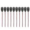 10 Uds Snap 9V soporte de batería Clip en hebillas conectores Cable con plomo