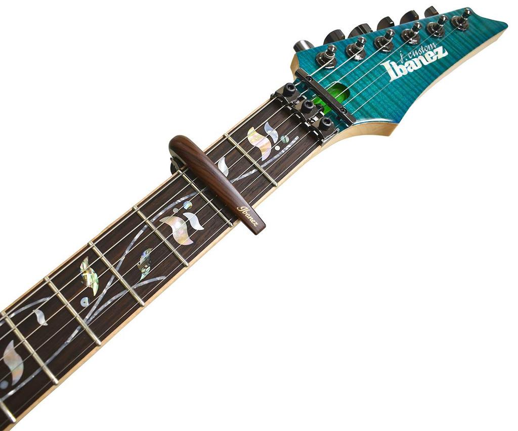 IBANEZ IGCZ20W Capo for Acoustic and Electric Guitars, "Wood Finish