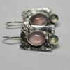 Luxury Green Zircon Drop Shape Boho Earrings for Women Fashion Engagement Zircon Long Purple Stone Dangle Earrings