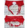 Women'S Sexy Lingerie Plus Size Lace Garter Suspenders Transparent Underwear Adjustable Double Breasted Waist Belt For Stockings