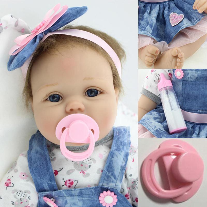 Real 22" Life Reborn Dolls Soft Silicone Vinyl Handmade Realistic Newborn Doll