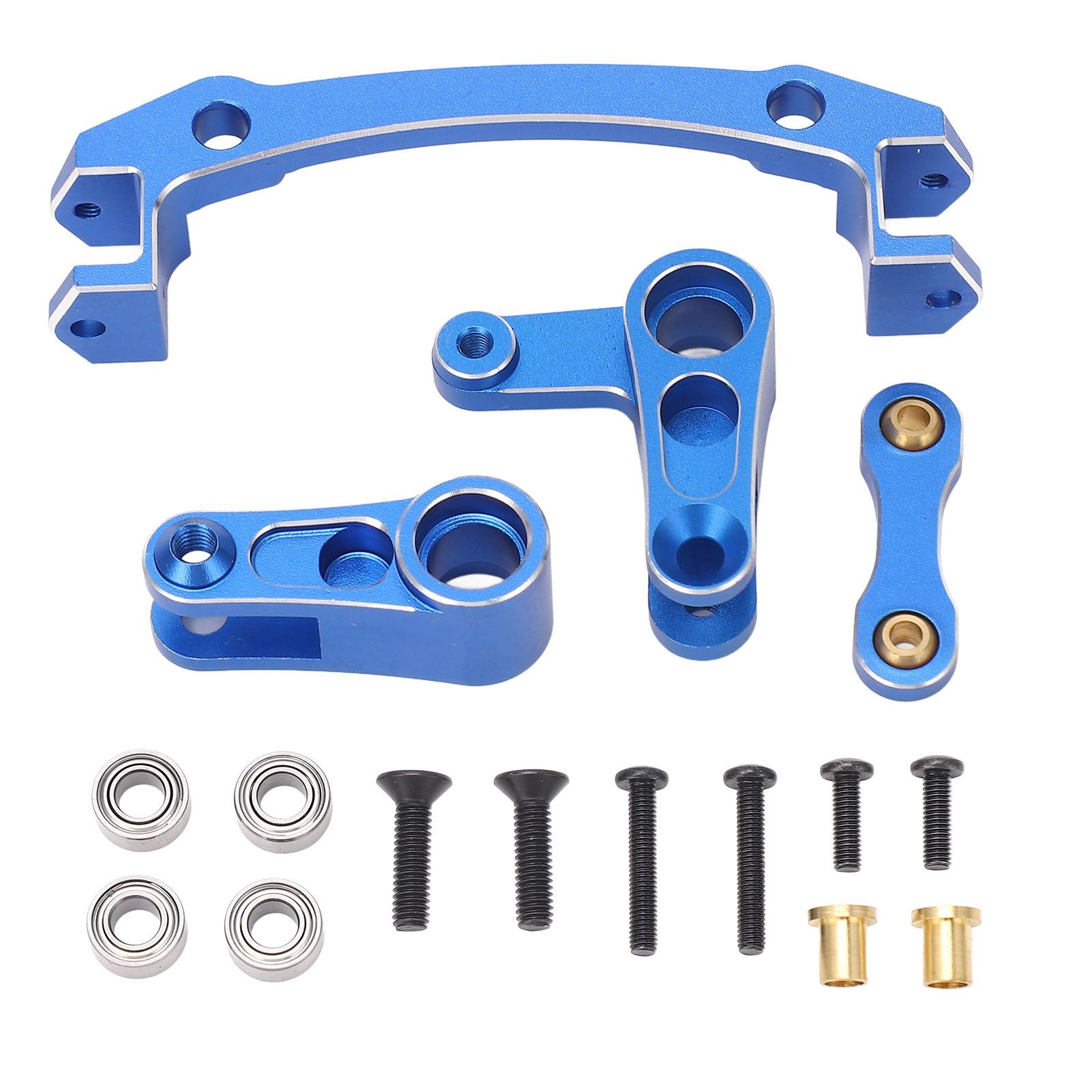

RC Steering Bell Crank Servo Saver Aluminium Alloy Improved Performance Steering Bell Crank для ARRMA Blue