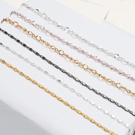 1 Box Metal Chain Nail Art Decoration DIY Manicure Accessories Exquisite Colorful Chain Nail Art Jewelry Supplies for Phone Case Necklace Bracelet