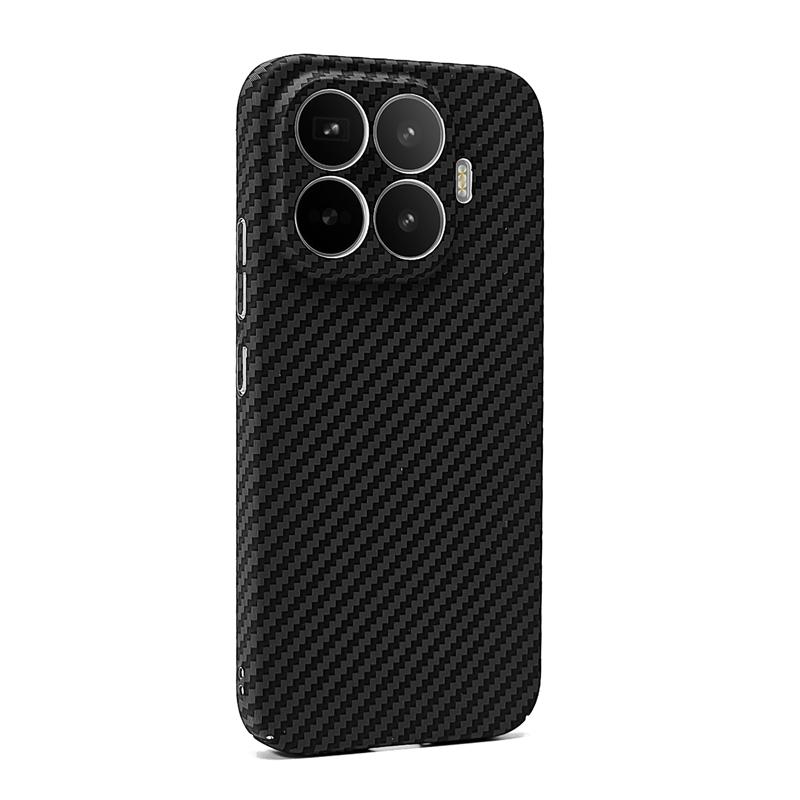 For Xiaomi 17T Pro Case For Magsafe Magnetic Carbon Fiber Striped Pattern PC Lightweight Hard Phone Case For Mi 17 T 17TPro 5G