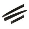 3PCS Car Universal Spoiler Thermal Stability Strong Grip Lightweight Rear Trunk and Window Roof
