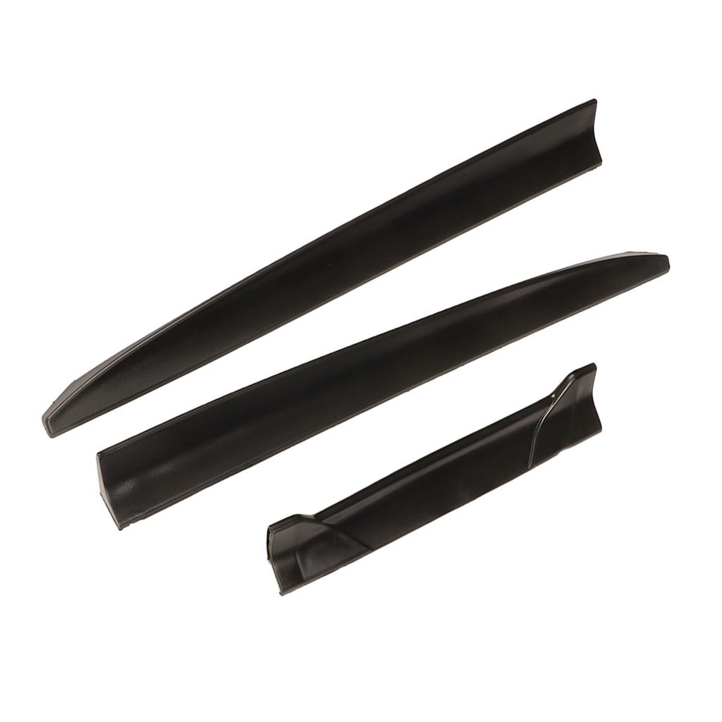 3PCS Car Universal Spoiler Thermal Stability Strong Grip Lightweight Rear Trunk and Window Roof