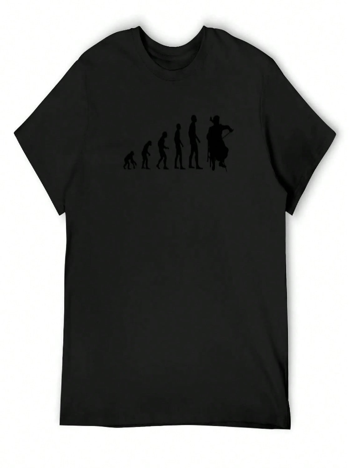 Evolution Of Cello Player For Cello Teacher And Cello Lover As A Cellist T-Shirt Oversized Mens White T Shirts S разноцветный