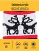 Festive Dog Sweaters: Snowflake, Christmas, Halloween, and Elk Designs