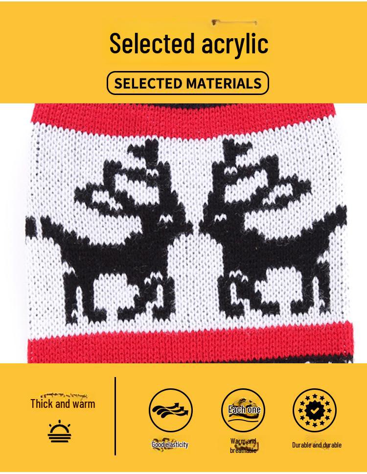 Festive Dog Sweaters: Snowflake, Christmas, Halloween, and Elk Designs