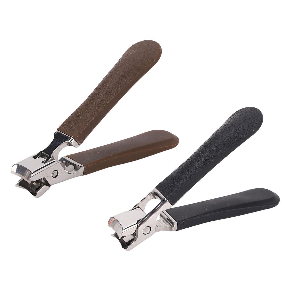 Wide Jaw Opening Nail Clipper Stainless Steel Finger Nail Cutter For Thick and Hard Nails