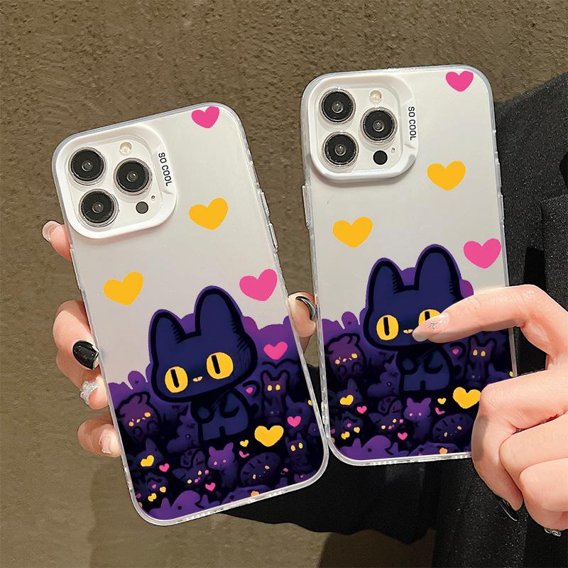 Silikonhülle für Vivo Y22 Y33S Y29 Y27 Y28 iPhone 17 16 15 14 13 12 11 Samsung A06 A16 A26 A36 A56 Abdeckung DIY Bemalt Cartoon Stoßfestes Handy-Stoßfänger