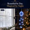 Christmas Tree Decorations LED Hanging Ornament, Icy Glow Sparkling Snowflake Cascade Decoration, Seasonal Decorative Accents Winter Lighted Decor for