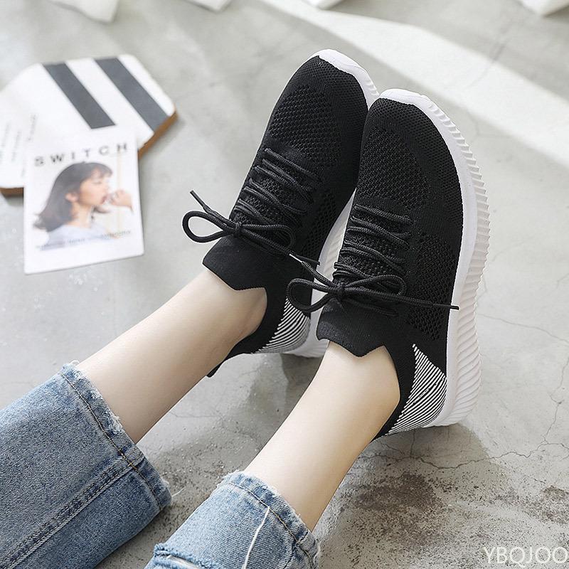 2025 Women's Summer Mesh Shoes Outdoor Breathable Walking Shoes Casual Comfort Sneakers Trendy New Ladies Flats Zapatos Mujer