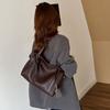 Womens Genuine Leather Shoulder Bag Versatile Commuter Boston Underarm Crossbody