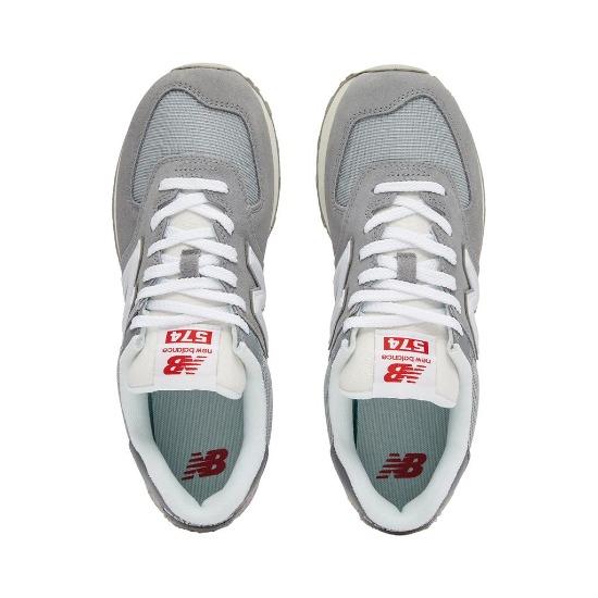 New Balance 574 Slate Grey Unisex Sneakers White U574BKR
