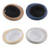 Short Brim Fedora Hats Classic Hat with Bands Solid Color One Size Fit Most