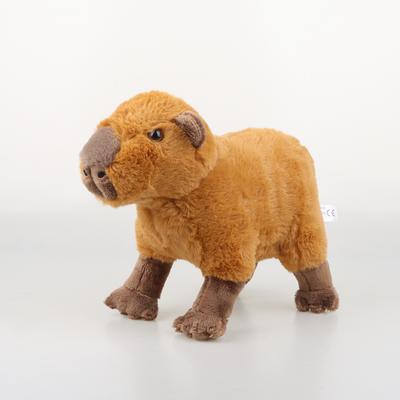 Simulation Capybara: A Plush Toy Made Of Water Dolphins, Mice, Rabbits, Fur, Moles, And Other Animals