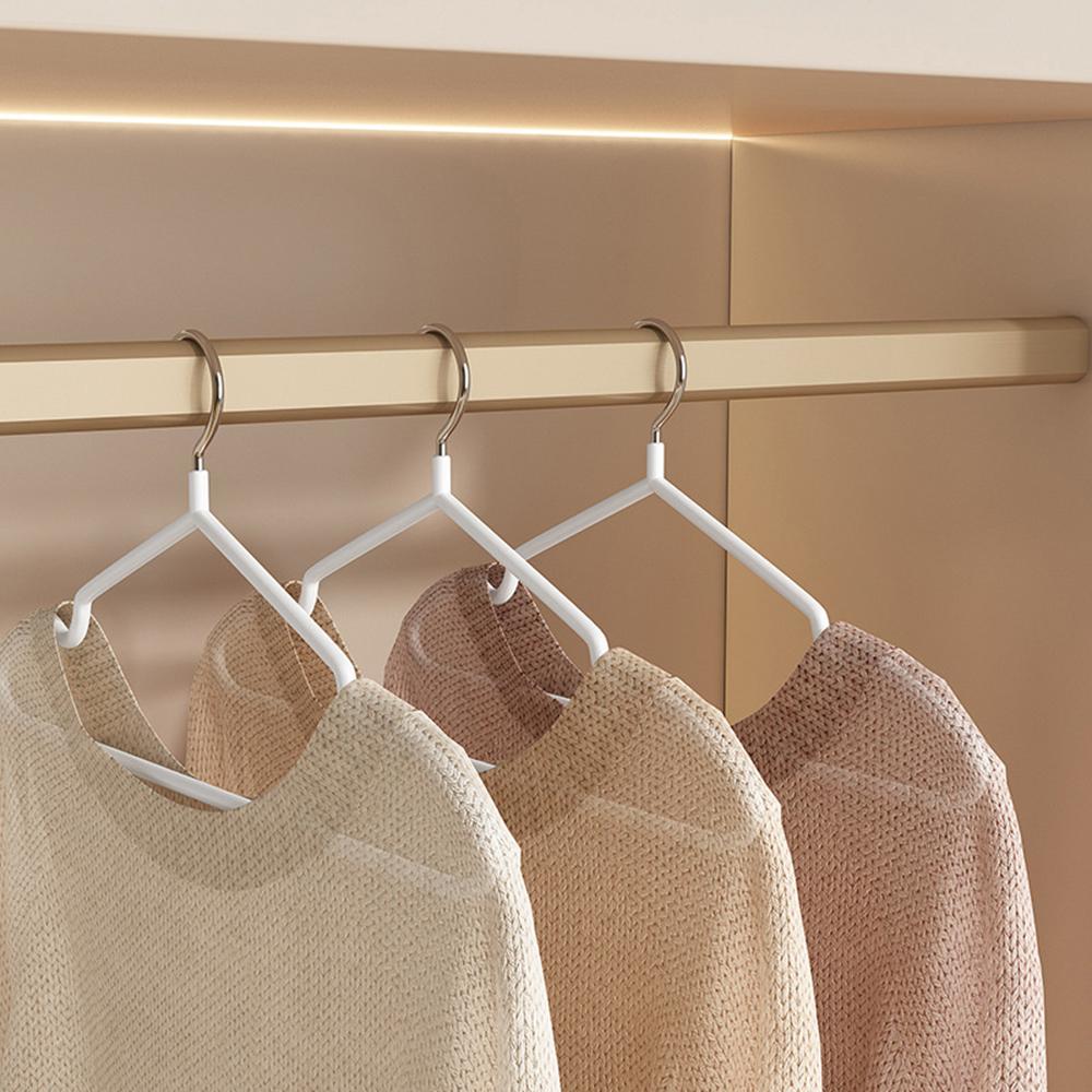Non Slip Drying Hangers Non Marking Clothes Hangers for Home Use Metal Thick Clothes Hangers Storage Bedrooms Wardrobes Adult