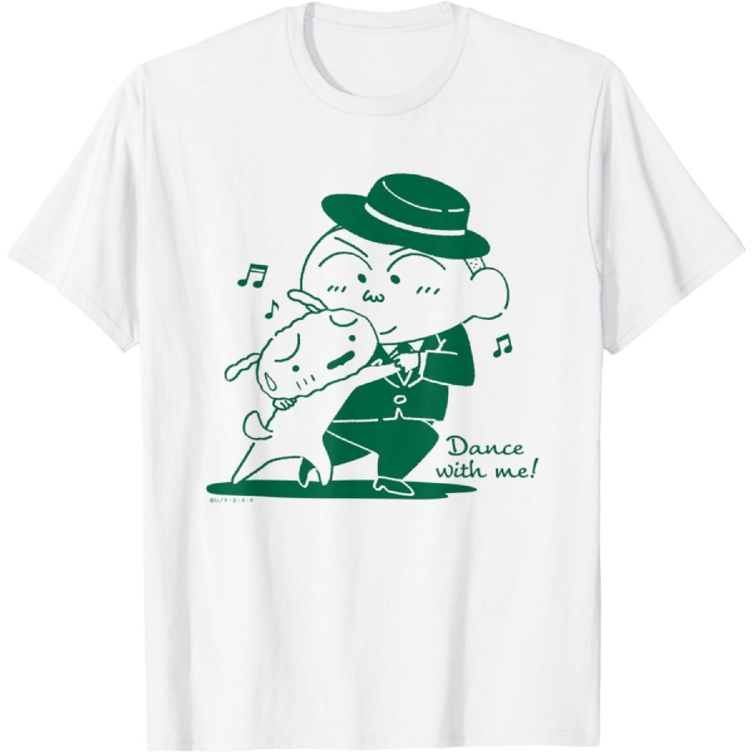 Crayon Shin-chan Let s dance with Masao! T-Shirt S
