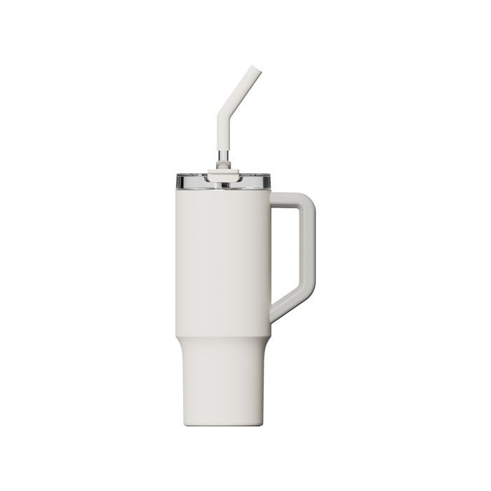 Mug en paille - Xiaomi - Mug en acier inoxydable - 1L - Isolation 6h - Paille Tritan sans BPA