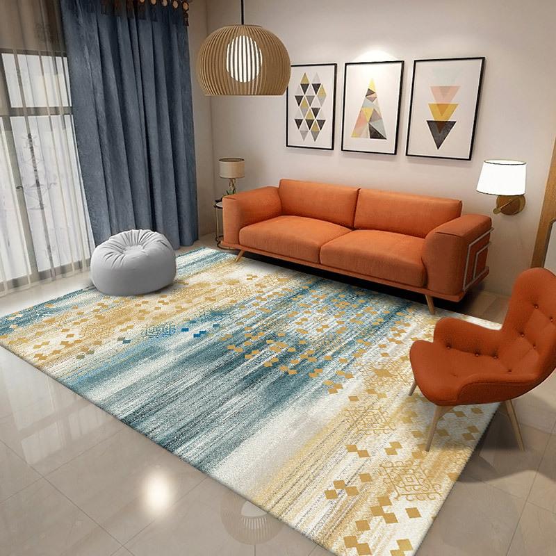 

Ковер для гостиной, ковер большой площади, коврик для пола в прихожую, на балкон, противоскользящий придверный коврик 100 * 160cm