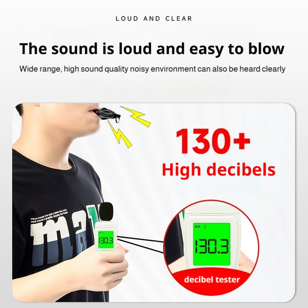 Sports Referee Whistle with Lanyard High-Pitched Clear Sound for Basketball Football Volleyball Training Game Activities Outdoor