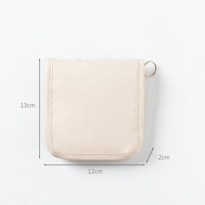 Portable Foldable Medical Pouch Pill Organizer With Zipper Sort First Aid Kit Outdoor Travel Storage Bag Small Items Holder Gift