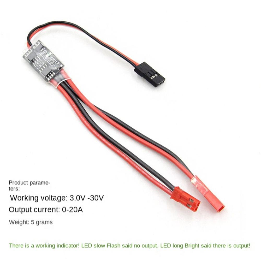 New 2-20A Remote Controller Switch High Current 3-30V Aerial Electronic Switch Pwm Signal Control Water Pump Rc Drone Parts