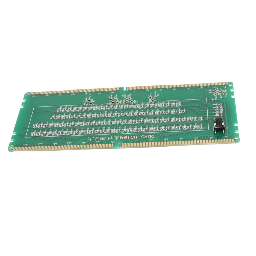 DDR5 Memory Tester Desktop DDR5 Memory Tester Mainboard Maintenance Test Card with Light Emitting
